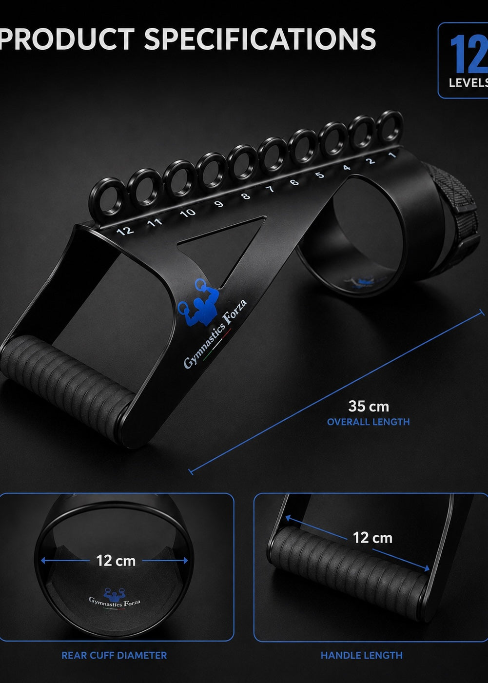 Training the iron cross with the Forza Iron Cross System
